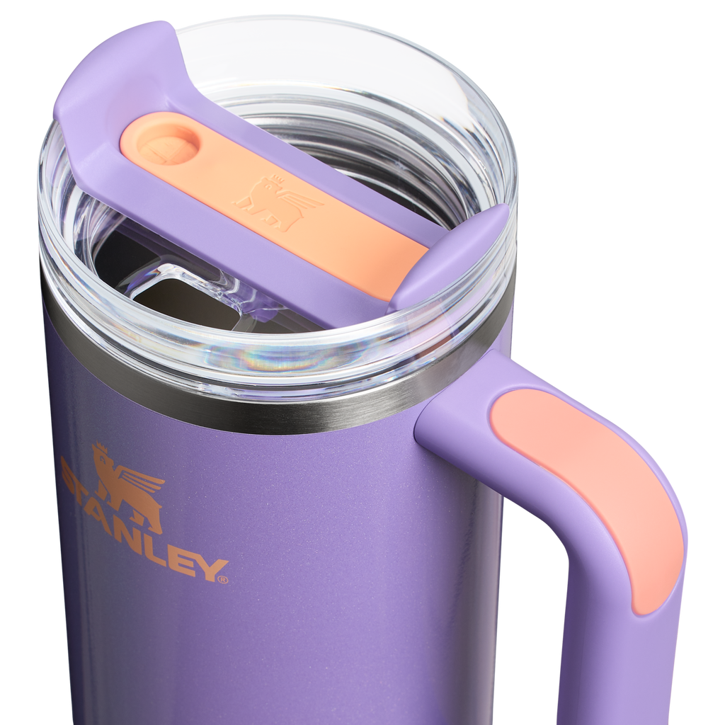 Double-Wall Vacuum The Quencher H2.0 Flowstate Tumbler D051L - Double-Wall Vacuum Insulated Travel Tumbler with Straw Detail