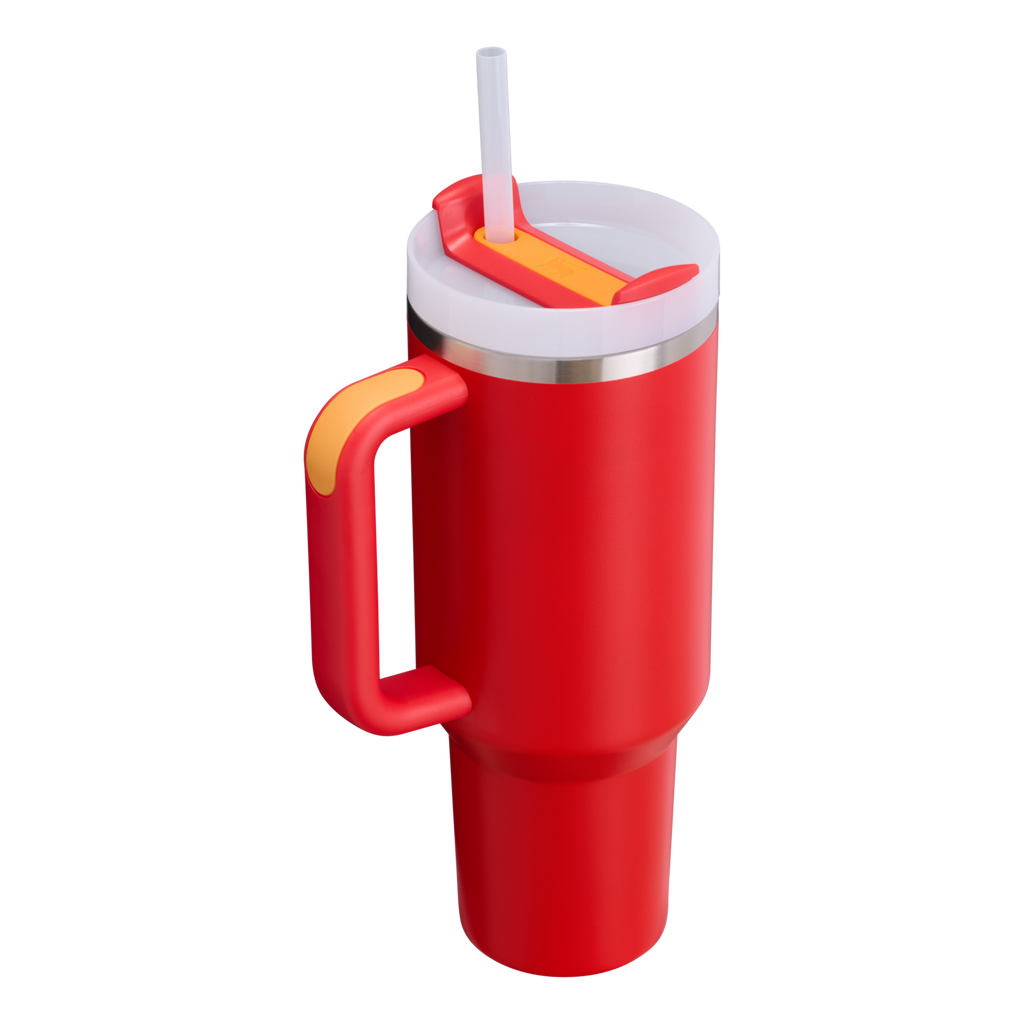 Car-Cup Friendly The Quencher H2.0 Flowstate Tumbler  | Stanley Create D332L - 40oz Large Capacity Car-Cup Friendly Quencher Detail