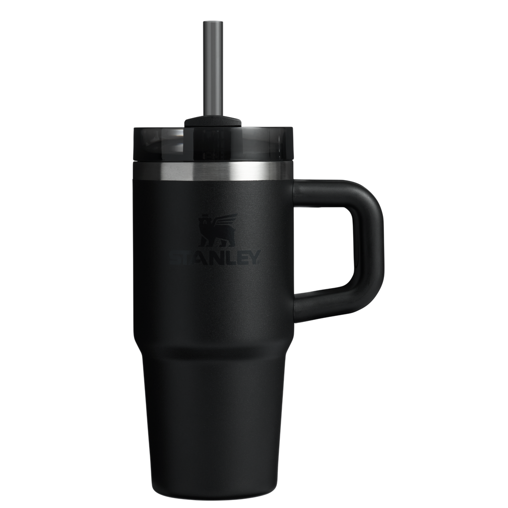 Insulated Travel The Quencher H2.O Flowstate Tumbler D068Z - 40oz Large Capacity Car-Cup Friendly Quencher - Black 2.0