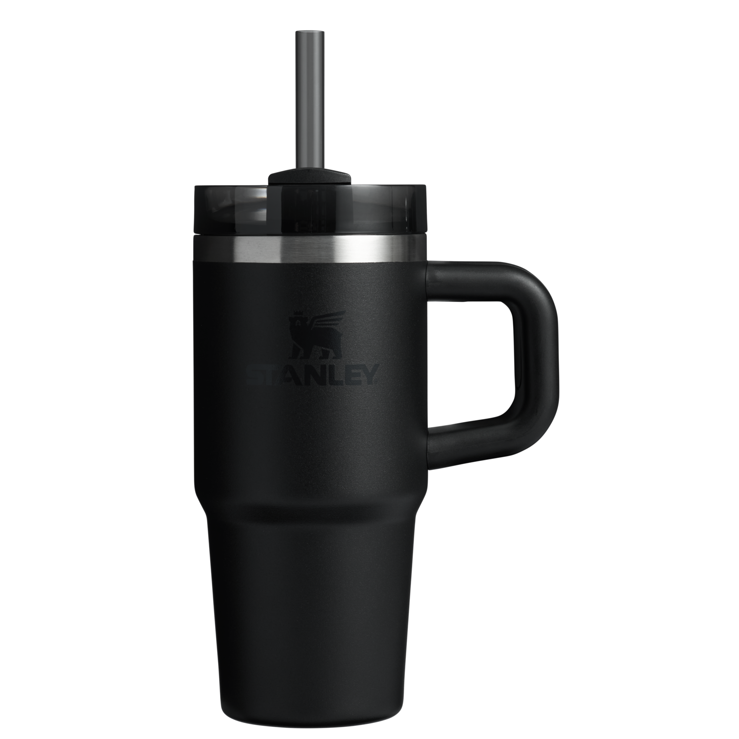 Insulated Travel The Quencher H2.O Flowstate Tumbler D068Z - 40oz Large Capacity Car-Cup Friendly Quencher - Black 2.0