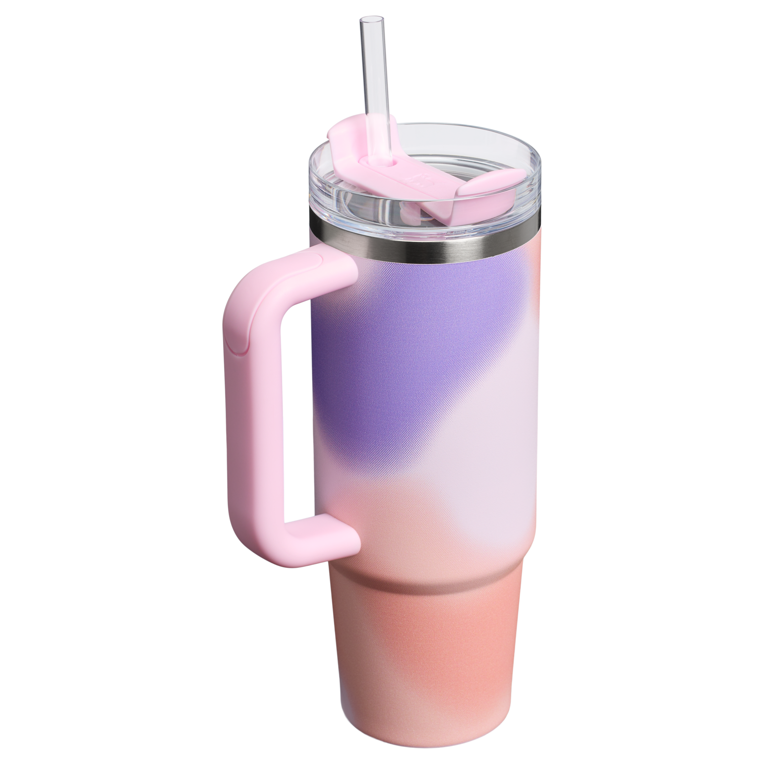 Double-Wall Vacuum The Quencher H2.0 Flowstate Tumbler D051L - Double-Wall Vacuum Insulated Travel Tumbler with Straw Detail