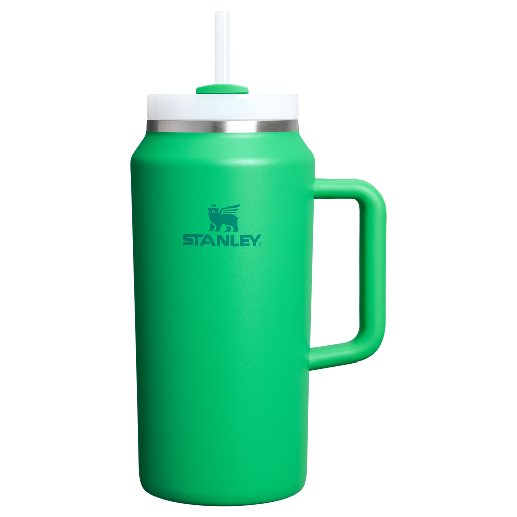 Insulated Travel The Quencher H2.0 Flowstate Tumbler D033Q - Double-Wall Vacuum Insulated Travel Tumbler with Straw - Meadow