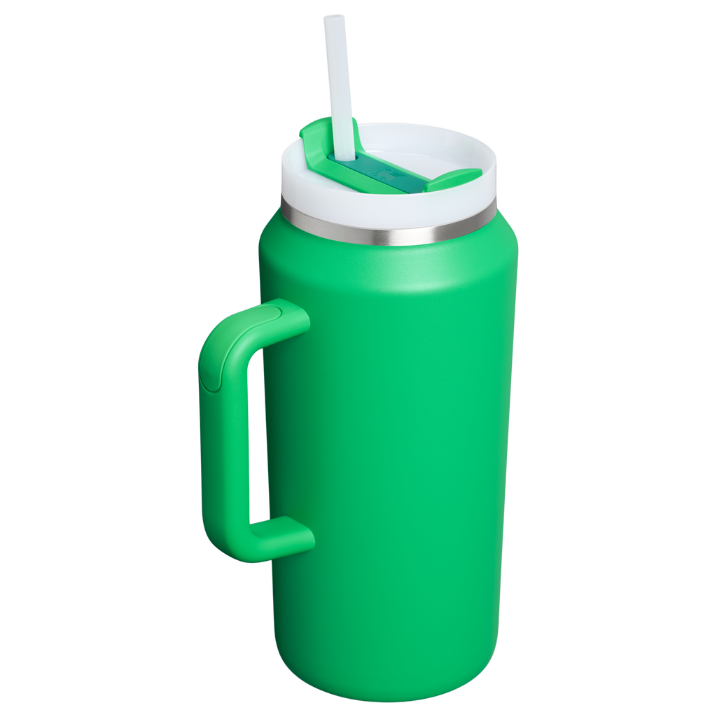 Insulated Travel The Quencher H2.0 Flowstate Tumbler D033Q - Double-Wall Vacuum Insulated Travel Tumbler with Straw Detail