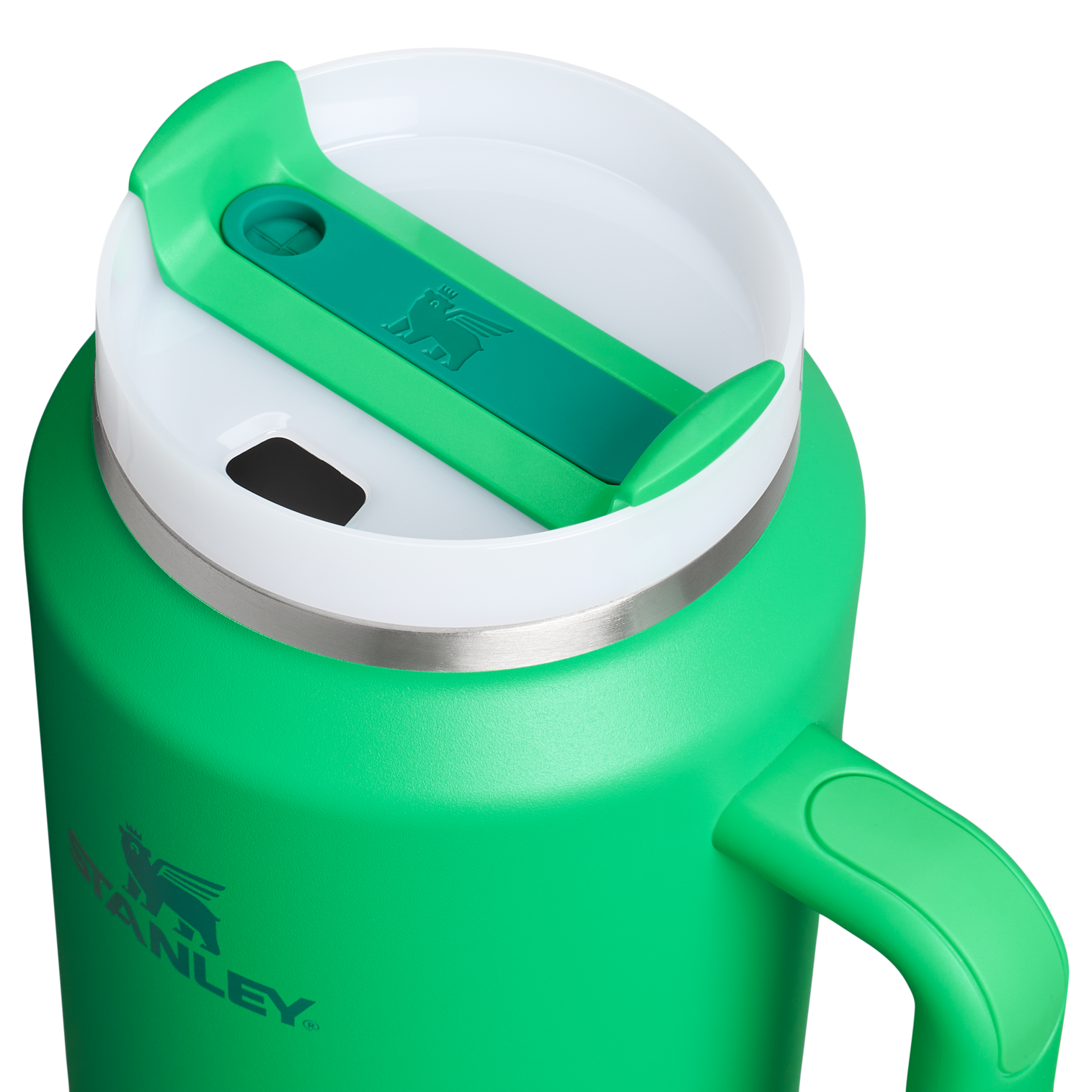Insulated Travel The Quencher H2.0 Flowstate Tumbler D033Q - Double-Wall Vacuum Insulated Travel Tumbler with Straw Detail