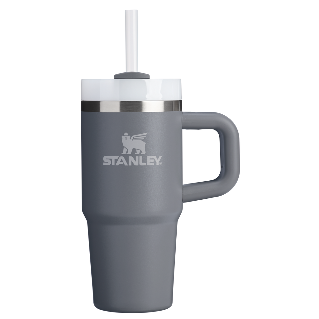 Double-Wall Vacuum The Quencher H2.O Flowstate Tumbler | Stanley Create D291F - Double-Wall Vacuum Insulated Travel Tumbler with Straw Detail
