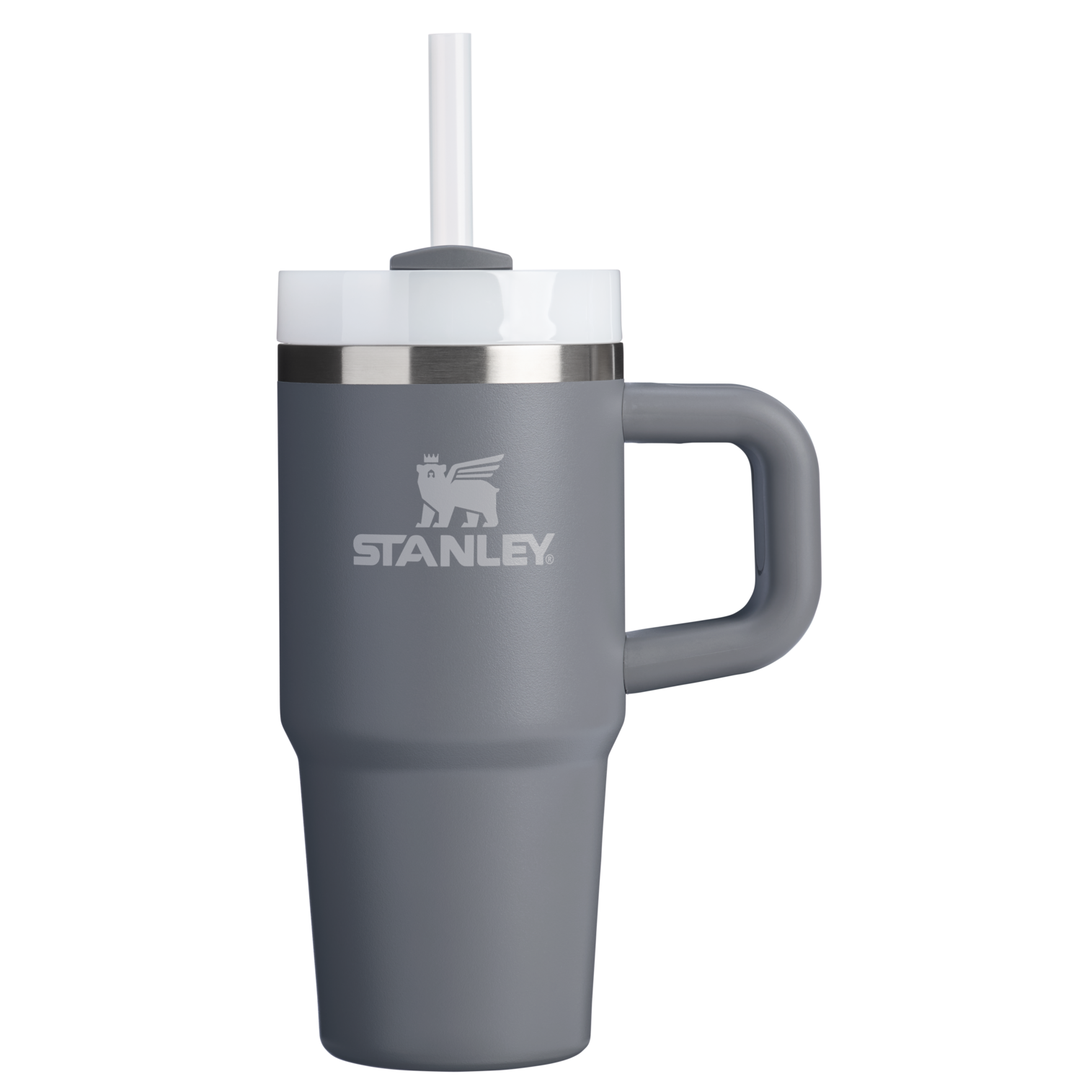 Double-Wall Vacuum The Quencher H2.O Flowstate Tumbler | Stanley Create D291F - Double-Wall Vacuum Insulated Travel Tumbler with Straw Detail