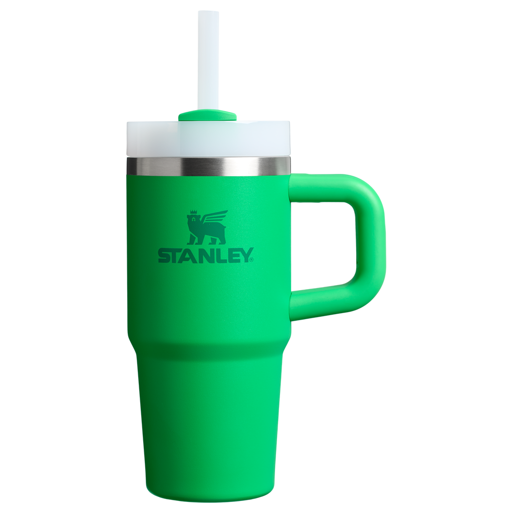 Double-Wall Vacuum The Quencher H2.O Flowstate Tumbler | Stanley Create D291F - Double-Wall Vacuum Insulated Travel Tumbler with Straw Detail