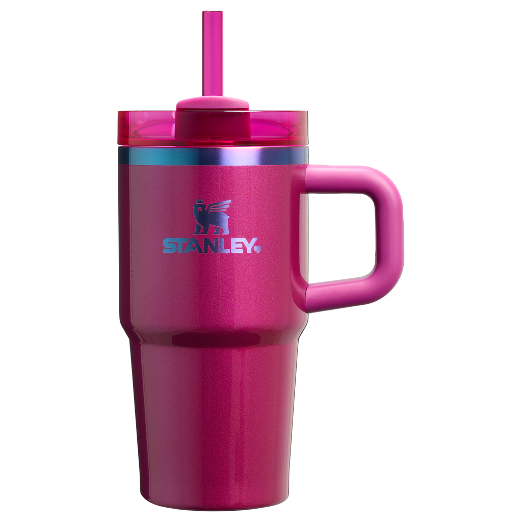 Large Capacity The Quencher H2.O Flowstate Tumbler | Stanley Create D274S - Double-Wall Vacuum Insulated Travel Tumbler with Straw Detail