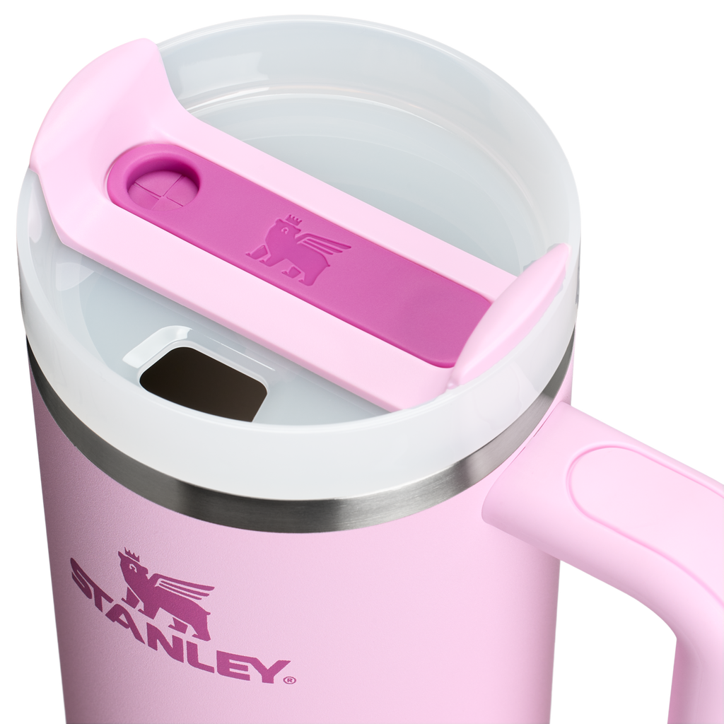 Car-Cup Friendly The Quencher H2.0 Flowstate Tumbler | Stanley Create D331C - FlowState 3-Position Lid Insulated Travel Mug Detail