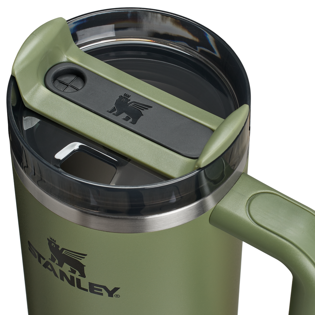 Car-Cup Friendly The Quencher H2.0 Flowstate Tumbler | Stanley Create D331C - FlowState 3-Position Lid Insulated Travel Mug Detail