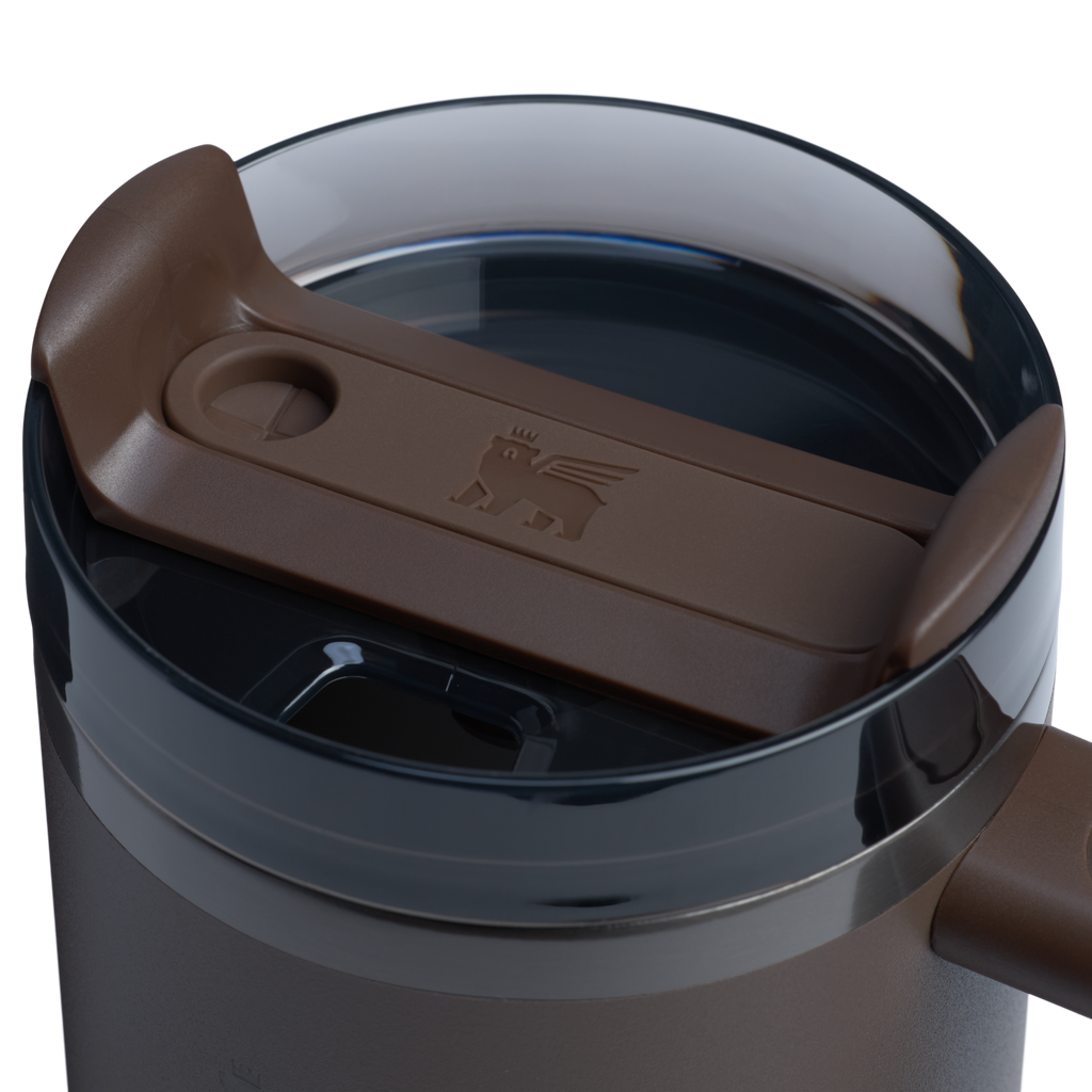 Car-Cup Friendly The Quencher H2.0 Flowstate Tumbler | Stanley Create D331C - FlowState 3-Position Lid Insulated Travel Mug Detail