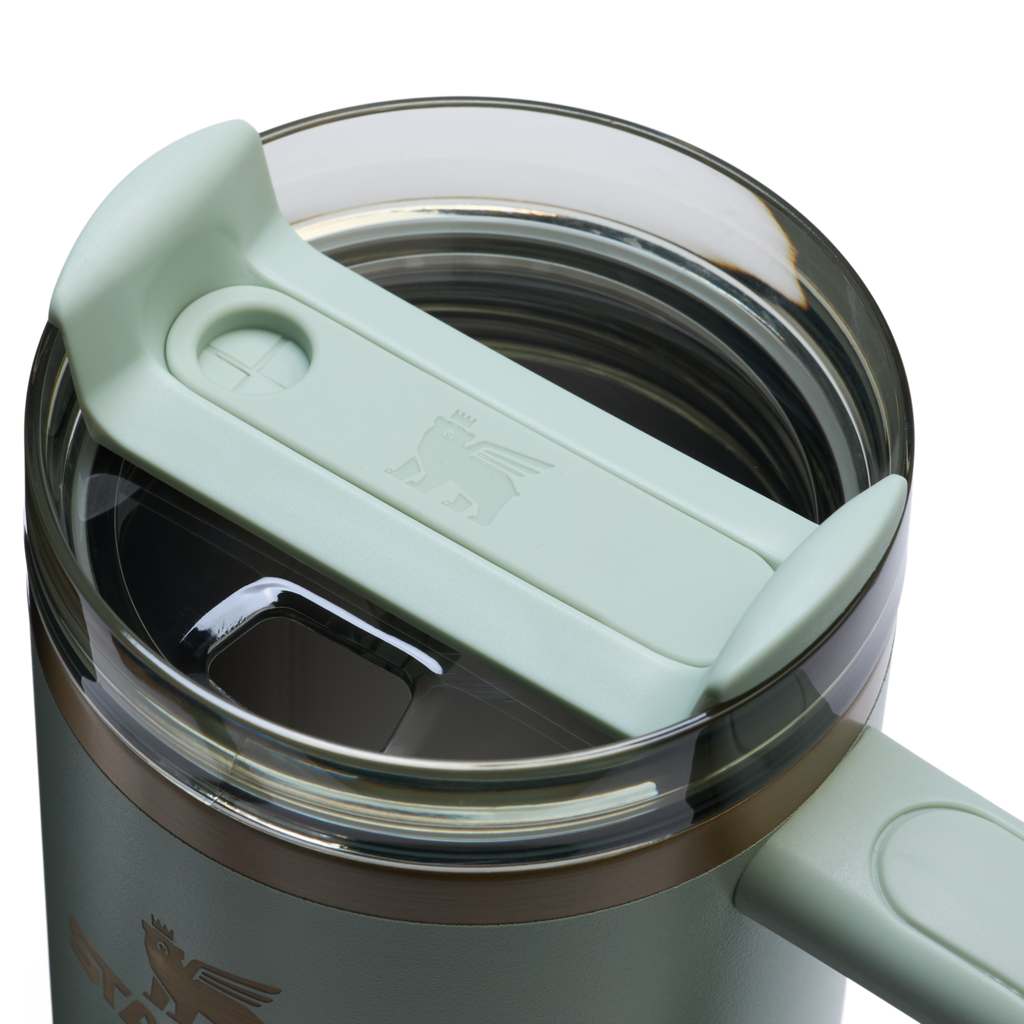 Car-Cup Friendly The Quencher H2.0 Flowstate Tumbler | Stanley Create D331C - FlowState 3-Position Lid Insulated Travel Mug Detail