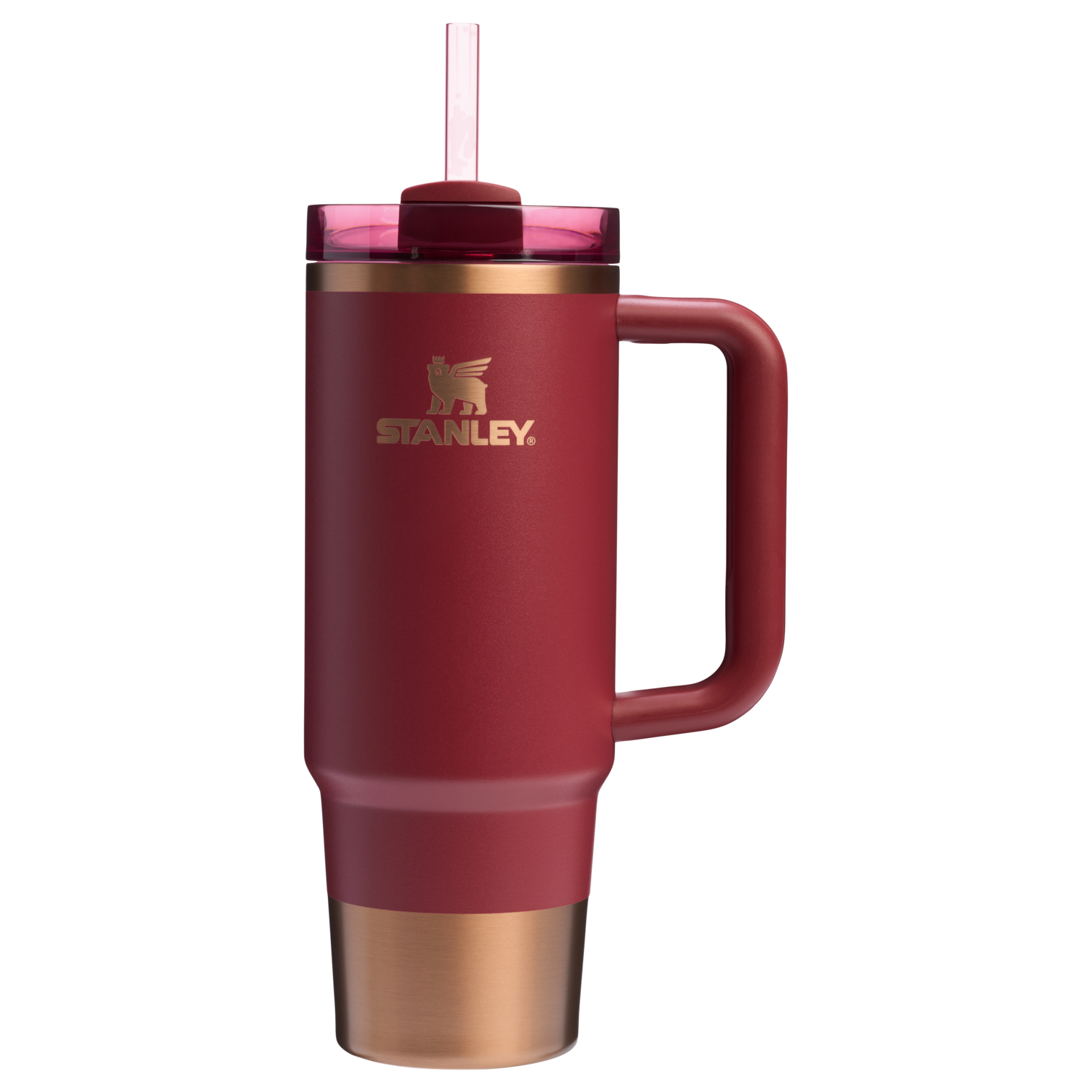 Car-Cup Friendly The Quencher H2.0 Flowstate Tumbler | Stanley Create D331C - FlowState 3-Position Lid Insulated Travel Mug Detail