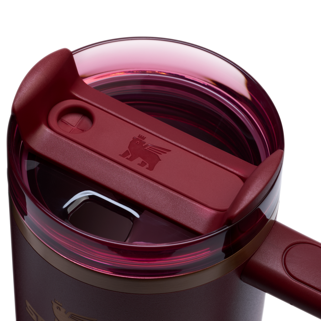 Car-Cup Friendly The Quencher H2.0 Flowstate Tumbler | Stanley Create D331C - FlowState 3-Position Lid Insulated Travel Mug Detail