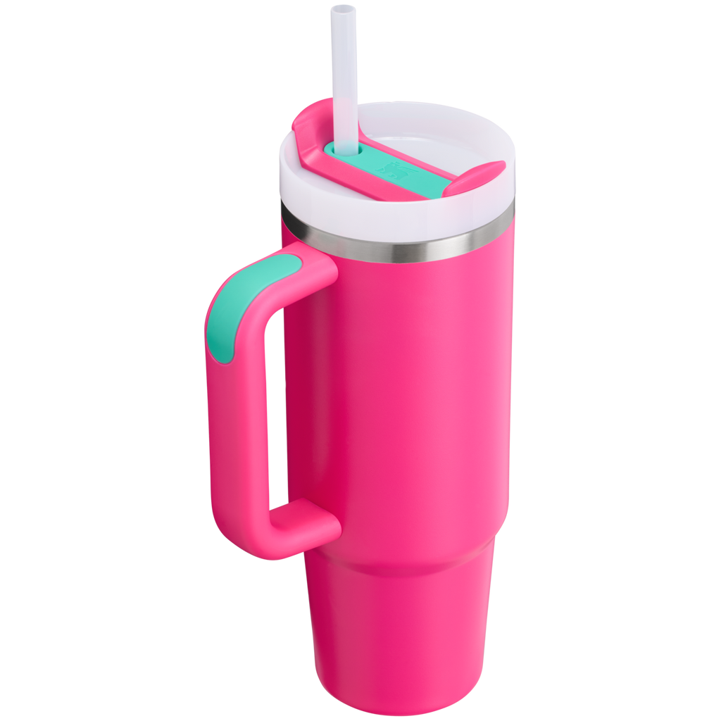 Double-Wall Vacuum The Quencher H2.0 Flowstate Tumbler D051L - Double-Wall Vacuum Insulated Travel Tumbler with Straw Detail