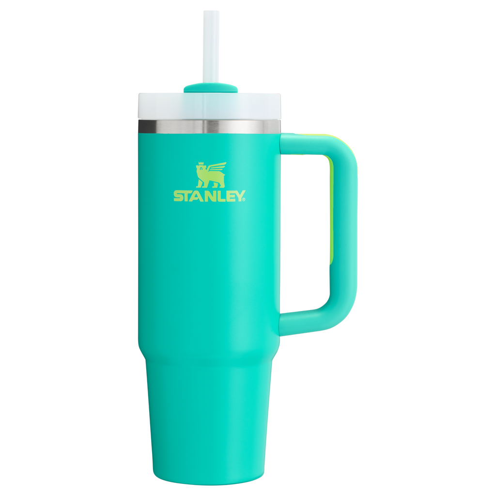 Double-Wall Vacuum The Quencher H2.0 Flowstate Tumbler D051L - Double-Wall Vacuum Insulated Travel Tumbler with Straw Detail