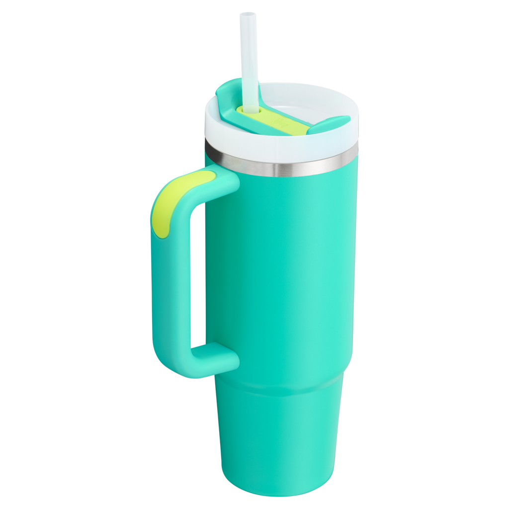 Car-Cup Friendly The Quencher H2.0 Flowstate Tumbler | Stanley Create D331C - FlowState 3-Position Lid Insulated Travel Mug Detail