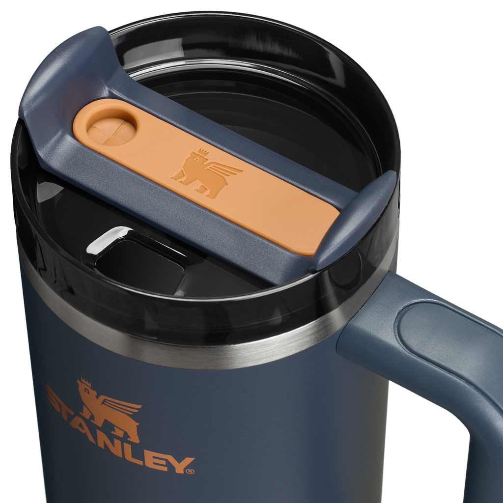 Car-Cup Friendly The Quencher H2.0 Flowstate Tumbler | Stanley Create D331C - FlowState 3-Position Lid Insulated Travel Mug Detail