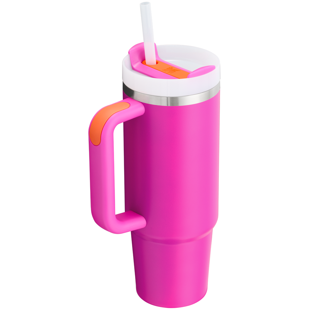 Double-Wall Vacuum The Quencher H2.0 Flowstate Tumbler D051L - Double-Wall Vacuum Insulated Travel Tumbler with Straw Detail