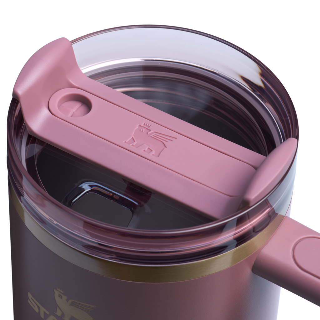 Car-Cup Friendly The Quencher H2.0 Flowstate Tumbler  | Stanley Create D332L - 40oz Large Capacity Car-Cup Friendly Quencher Detail