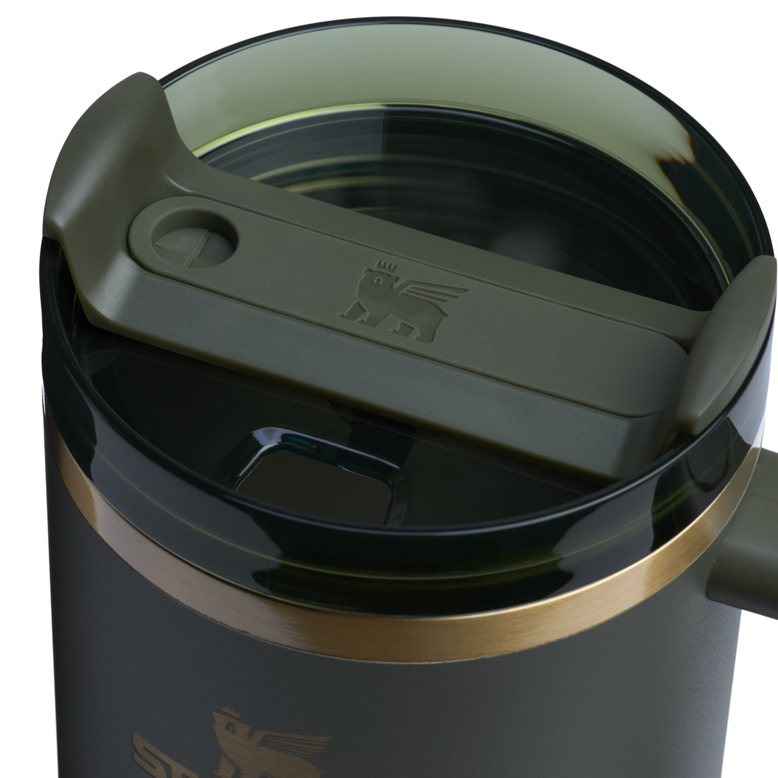 Car-Cup Friendly The Quencher H2.0 Flowstate Tumbler  | Stanley Create D332L - 40oz Large Capacity Car-Cup Friendly Quencher Detail