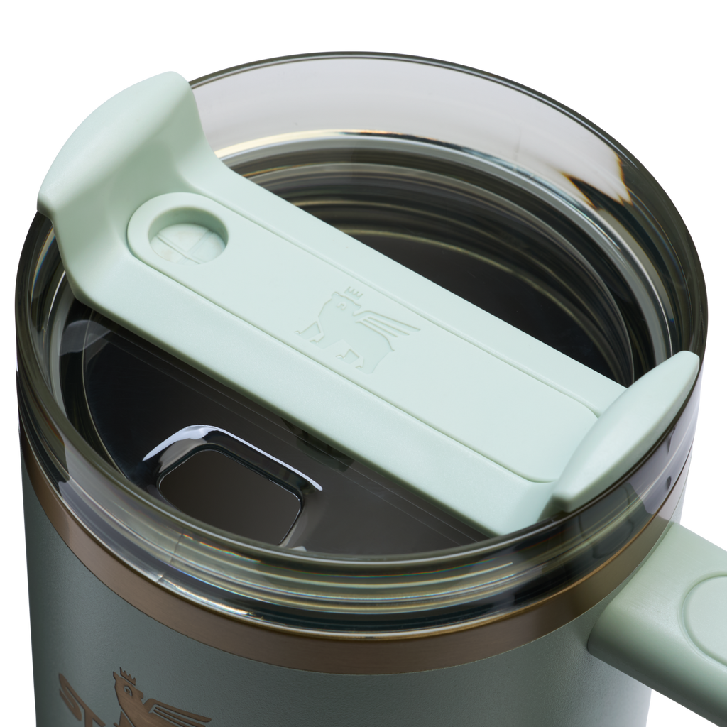 Car-Cup Friendly The Quencher H2.0 Flowstate Tumbler  | Stanley Create D332L - 40oz Large Capacity Car-Cup Friendly Quencher Detail