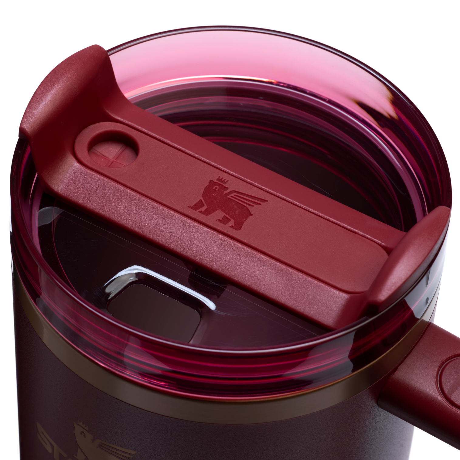 Car-Cup Friendly The Quencher H2.0 Flowstate Tumbler  | Stanley Create D332L - 40oz Large Capacity Car-Cup Friendly Quencher Detail