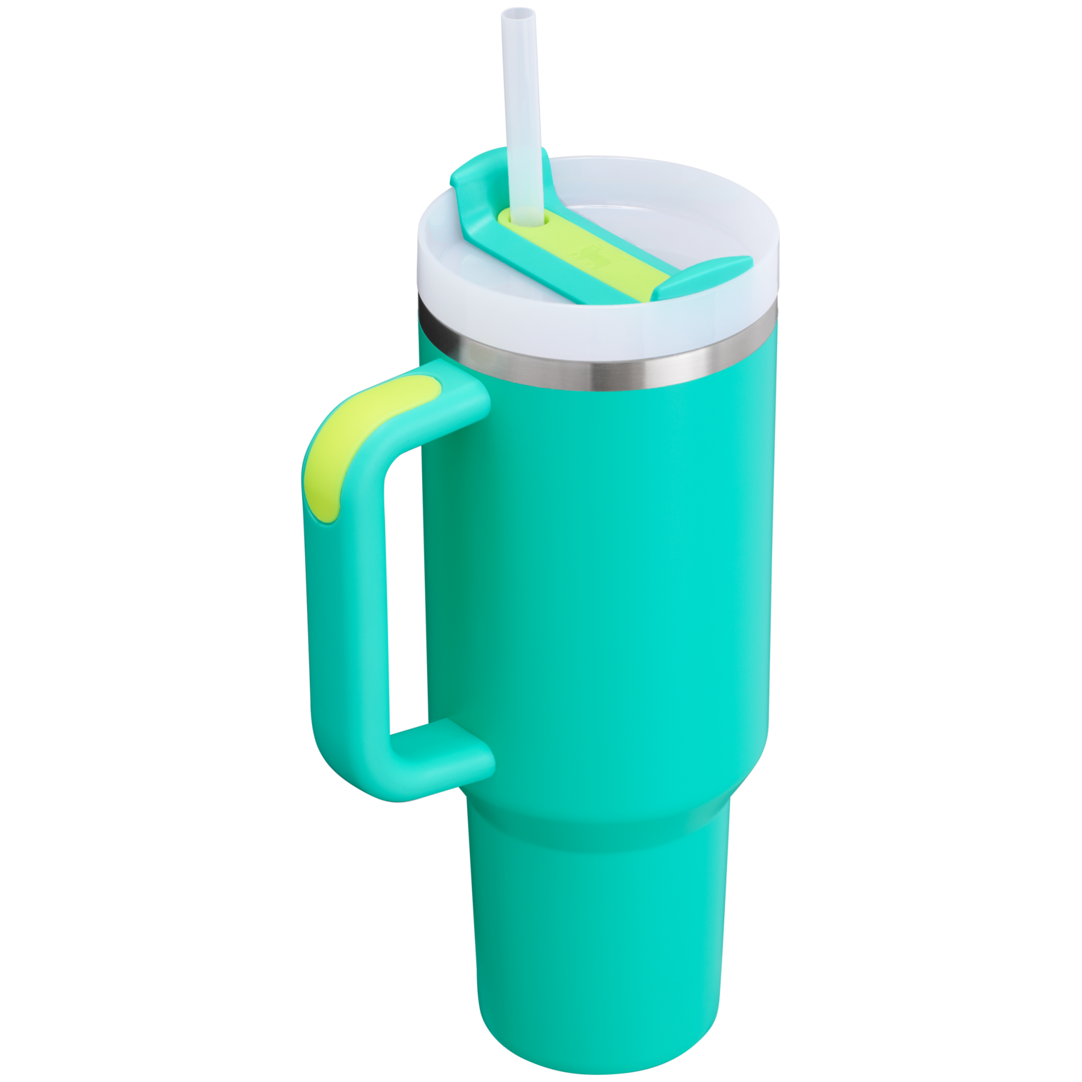 Insulated Travel The Quencher H2.0 Flowstate Tumbler D050X - Double-Wall Vacuum Insulated Travel Tumbler with Straw Detail