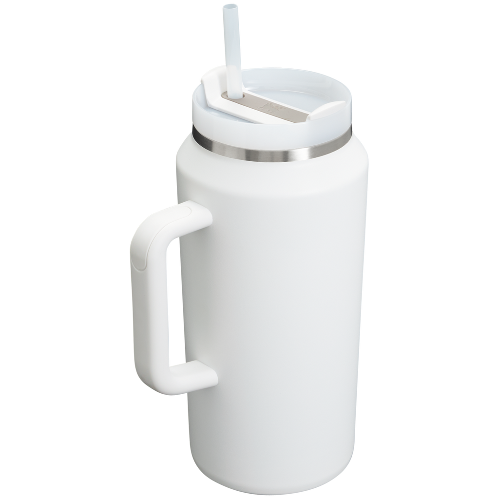Splash-Resistant FlowState The Quencher H2.0 Flowstate Tumbler D365U - Double-Wall Vacuum Insulated Travel Tumbler with Straw Detail