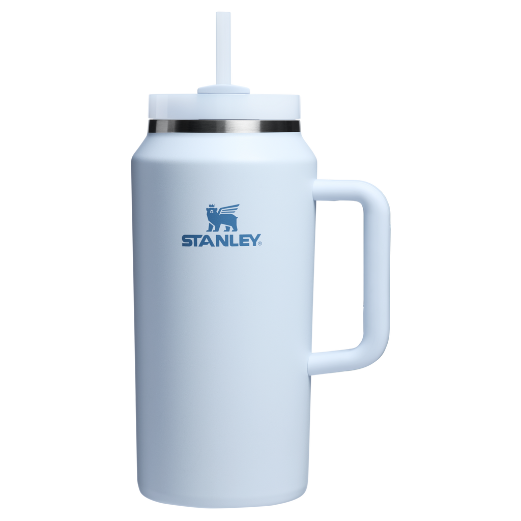 Insulated Travel The Quencher H2.0 Flowstate Tumbler D033Q - Double-Wall Vacuum Insulated Travel Tumbler with Straw Detail