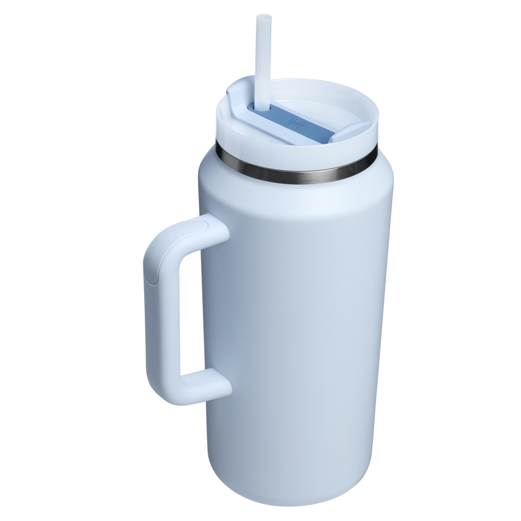 Insulated Travel The Quencher H2.0 Flowstate Tumbler D033Q - Double-Wall Vacuum Insulated Travel Tumbler with Straw Detail
