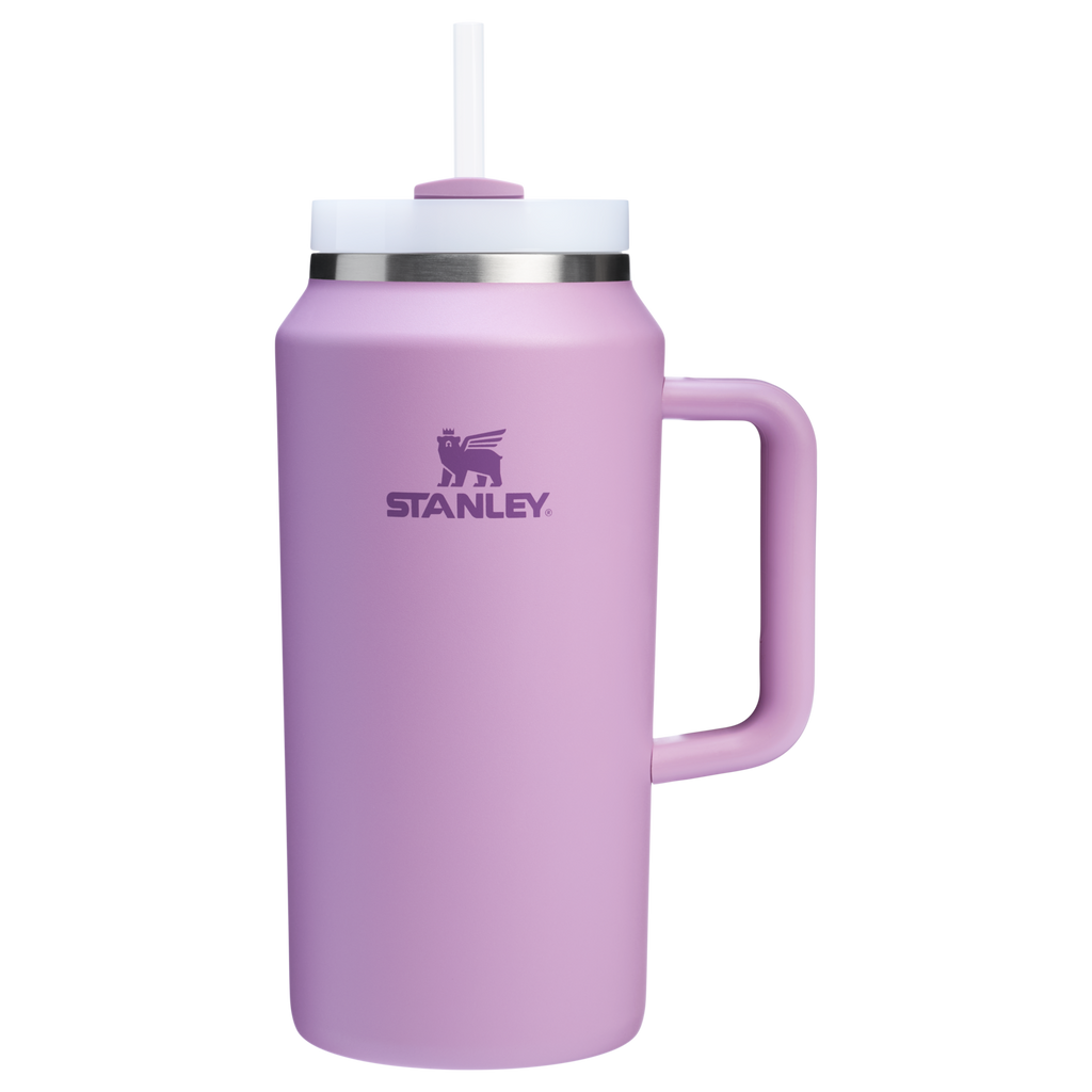 Insulated Travel The Quencher H2.0 Flowstate Tumbler D033Q - Double-Wall Vacuum Insulated Travel Tumbler with Straw Detail