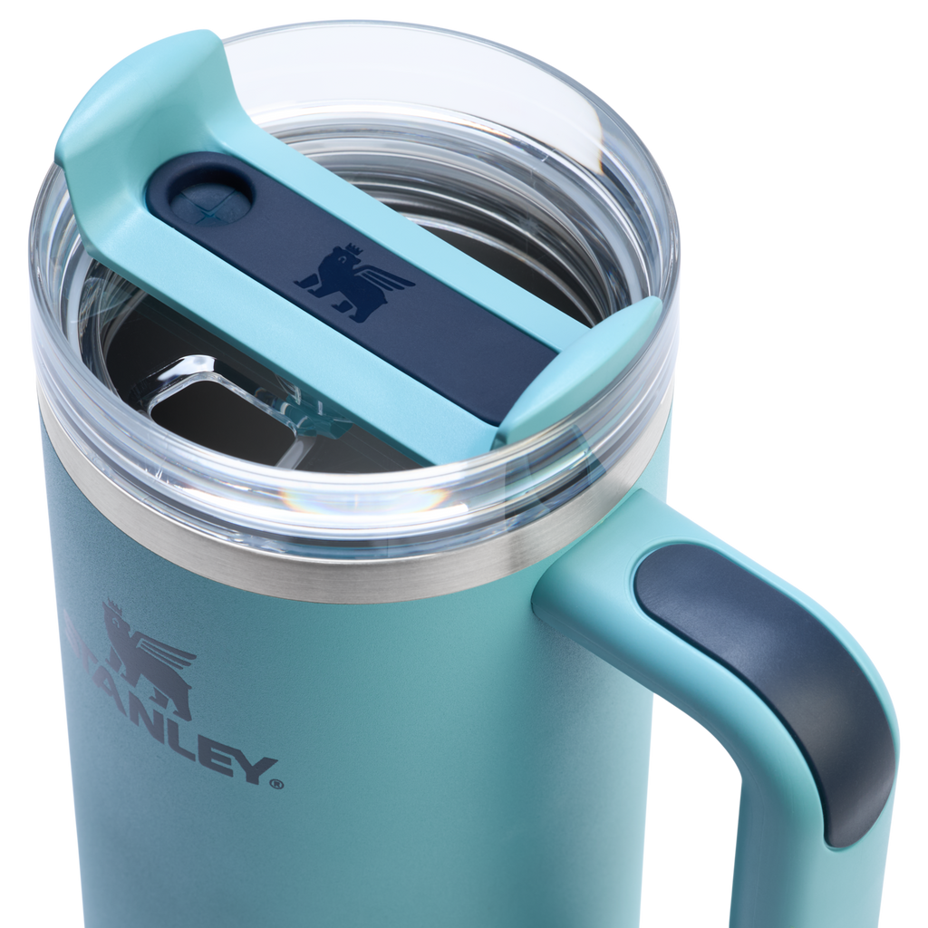 Car-Cup Friendly The Quencher H2.0 Flowstate Tumbler | Stanley Create D331C - FlowState 3-Position Lid Insulated Travel Mug Detail
