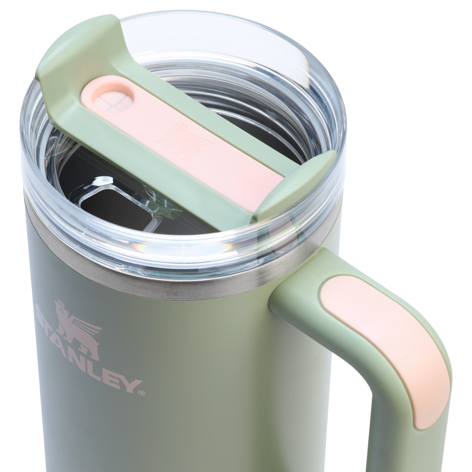 Car-Cup Friendly The Quencher H2.0 Flowstate Tumbler | Stanley Create D331C - FlowState 3-Position Lid Insulated Travel Mug Detail
