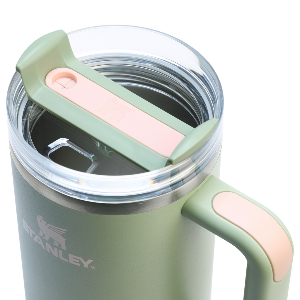 Car-Cup Friendly The Quencher H2.0 Flowstate Tumbler  | Stanley Create D332L - 40oz Large Capacity Car-Cup Friendly Quencher Detail