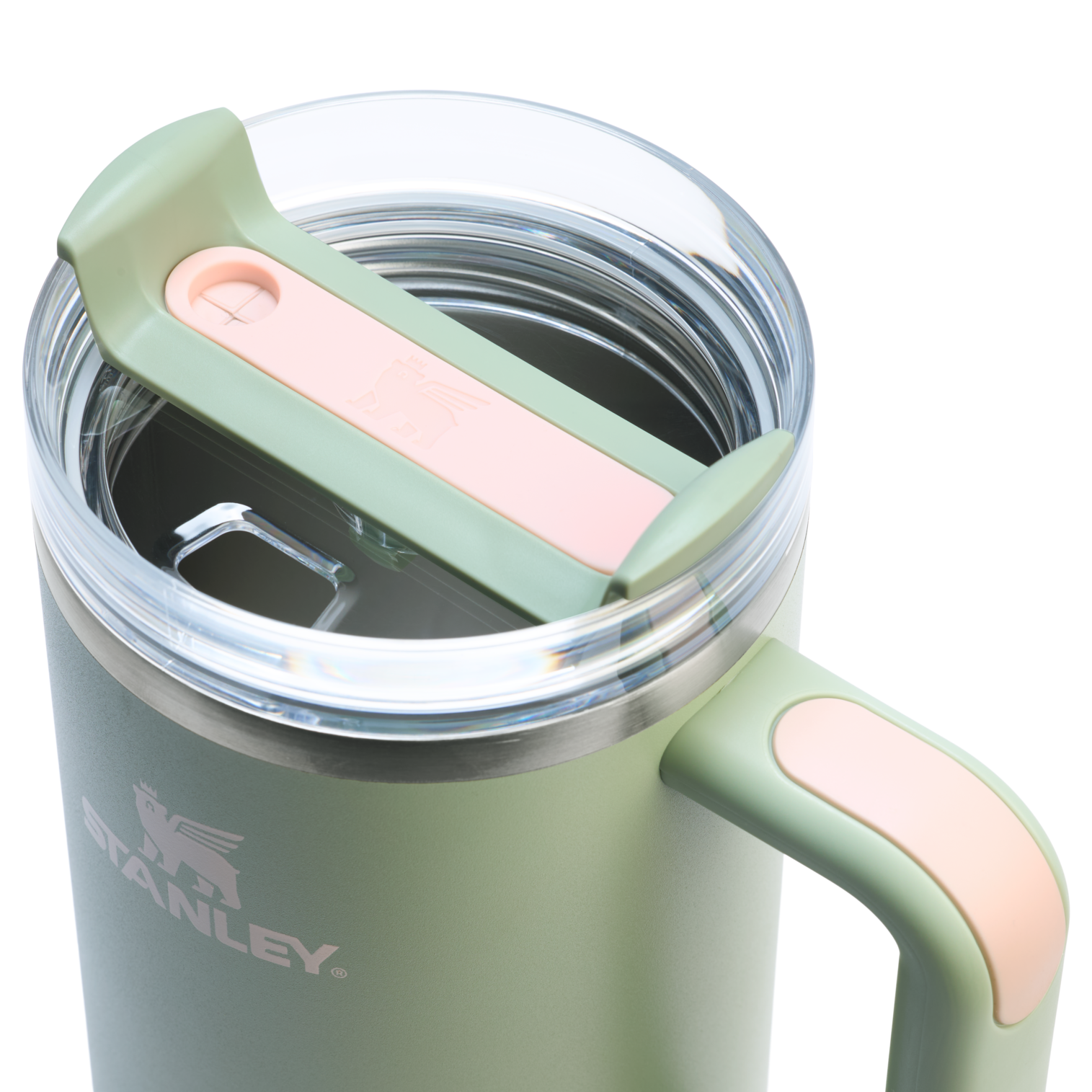 Car-Cup Friendly The Quencher H2.0 Flowstate Tumbler  | Stanley Create D332L - 40oz Large Capacity Car-Cup Friendly Quencher Detail