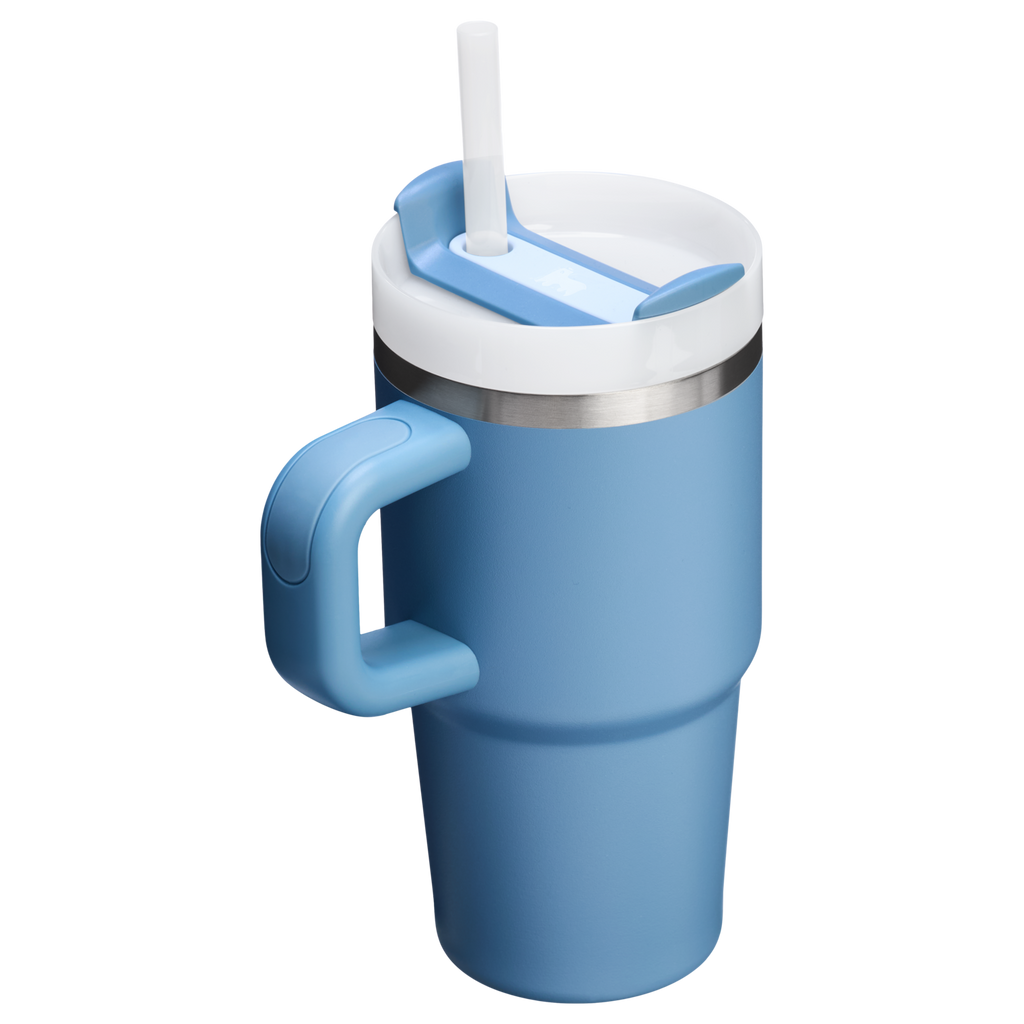 Double-Wall Vacuum The Quencher H2.O Flowstate Tumbler D251V - Double-Wall Vacuum Insulated Travel Tumbler with Straw Detail