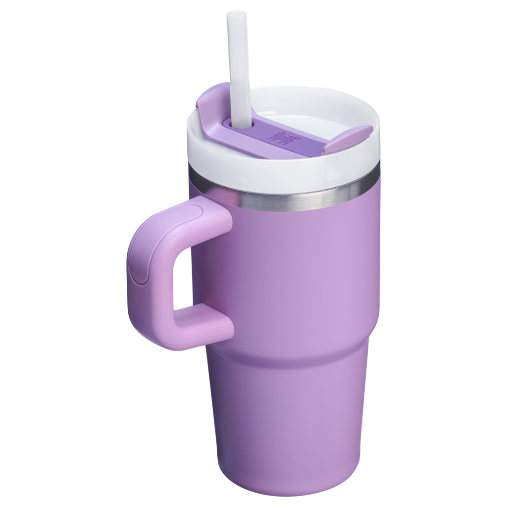 Large Capacity The Quencher H2.O Flowstate Tumbler | Stanley Create D274S - Double-Wall Vacuum Insulated Travel Tumbler with Straw Detail