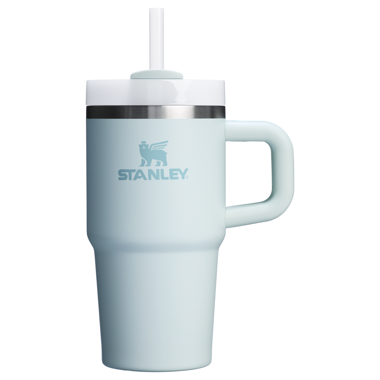 Splash-Resistant FlowState The Quencher H2.O Flowstate Tumbler D069R - Premium Stainless Steel Straw Cup for All-Day Hydration - Frost