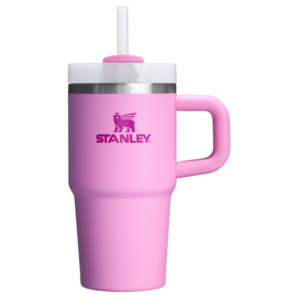 Large Capacity The Quencher H2.O Flowstate Tumbler | Stanley Create D274S - Double-Wall Vacuum Insulated Travel Tumbler with Straw Detail