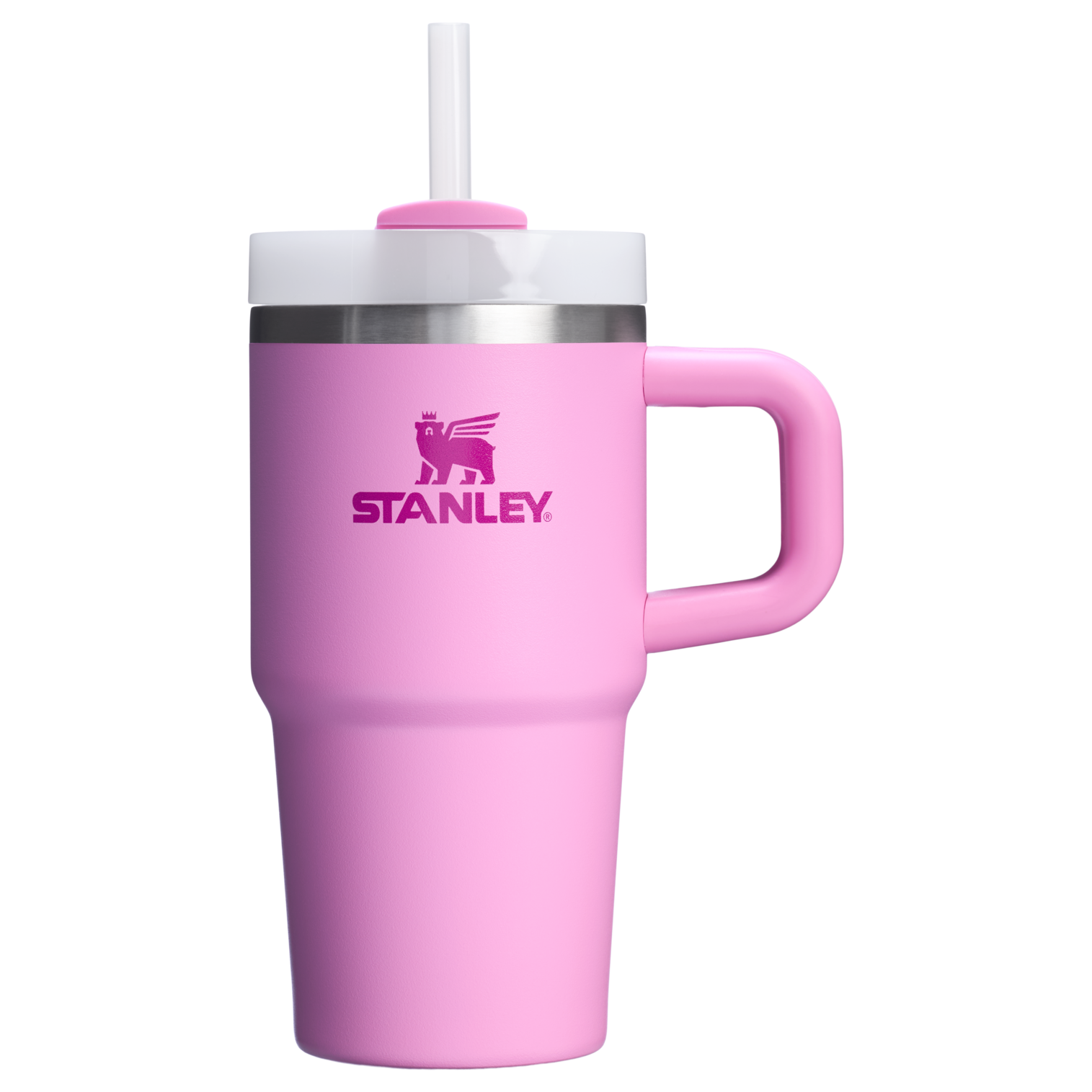 Large Capacity The Quencher H2.O Flowstate Tumbler | Stanley Create D274S - Double-Wall Vacuum Insulated Travel Tumbler with Straw Detail
