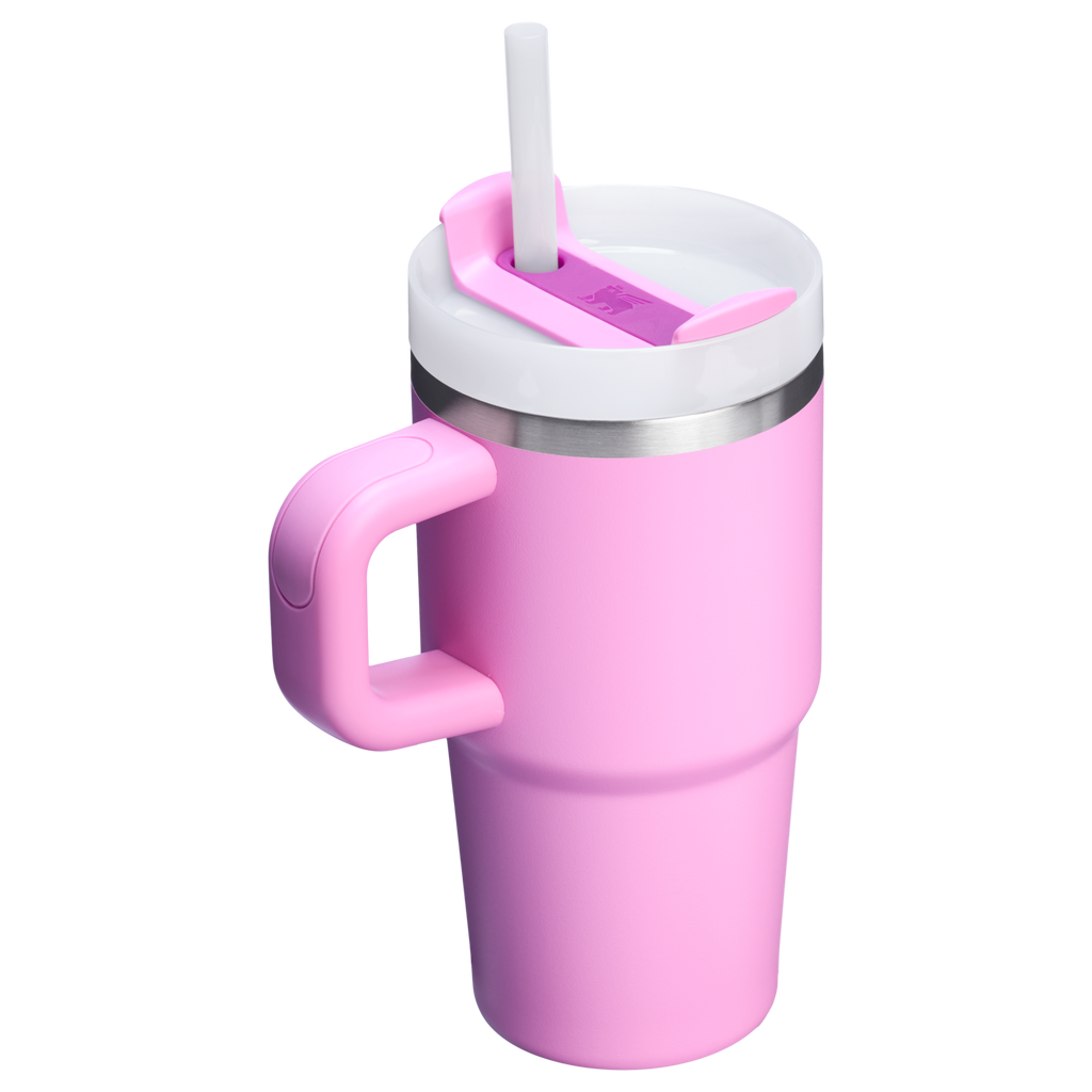 Large Capacity The Quencher H2.O Flowstate Tumbler | Stanley Create D274S - Double-Wall Vacuum Insulated Travel Tumbler with Straw Detail