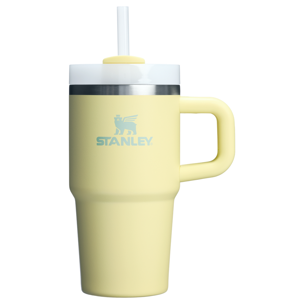 Double-Wall Vacuum The Quencher H2.O Flowstate Tumbler D251V - Double-Wall Vacuum Insulated Travel Tumbler with Straw - Pomelo