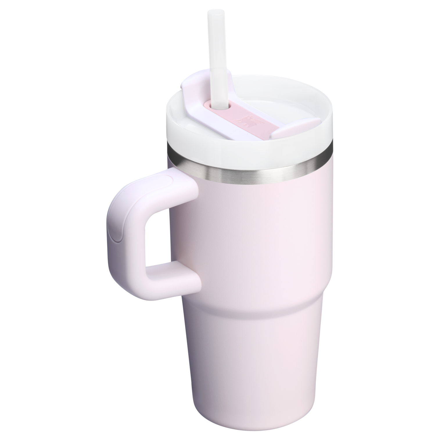Large Capacity The Quencher H2.O Flowstate Tumbler | Stanley Create D274S - Double-Wall Vacuum Insulated Travel Tumbler with Straw Detail