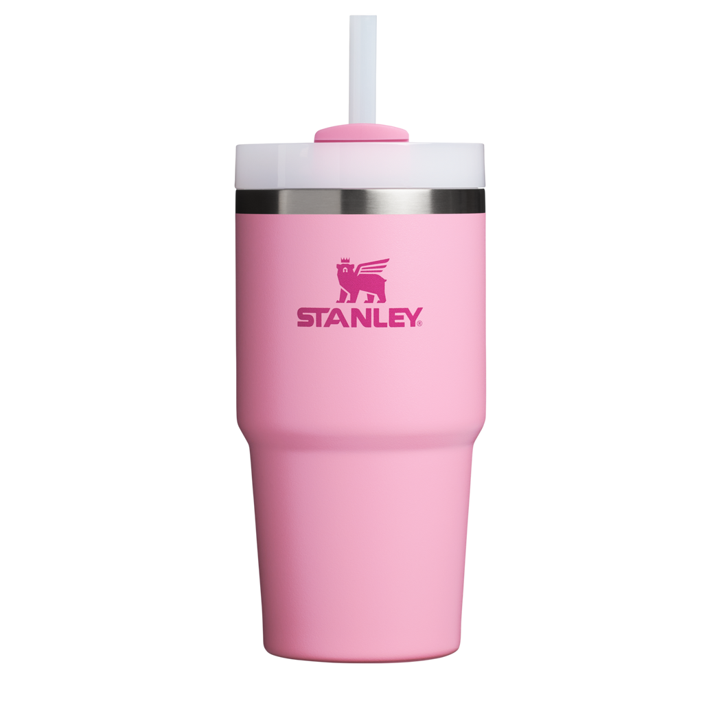 Double-Wall Vacuum The Quencher H2.0 Flowstate Tumbler | Stanley Create D330L - FlowState 3-Position Lid Insulated Travel Mug - Rose Quartz 2.0