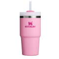 Double-Wall Vacuum The Quencher H2.0 Flowstate Tumbler | Stanley Create D330L - FlowState 3-Position Lid Insulated Travel Mug - Rose Quartz 2.0