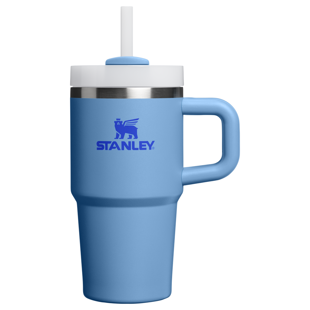 Splash-Resistant FlowState The Quencher H2.O Flowstate Tumbler D069R - Premium Stainless Steel Straw Cup for All-Day Hydration - Blue Sky