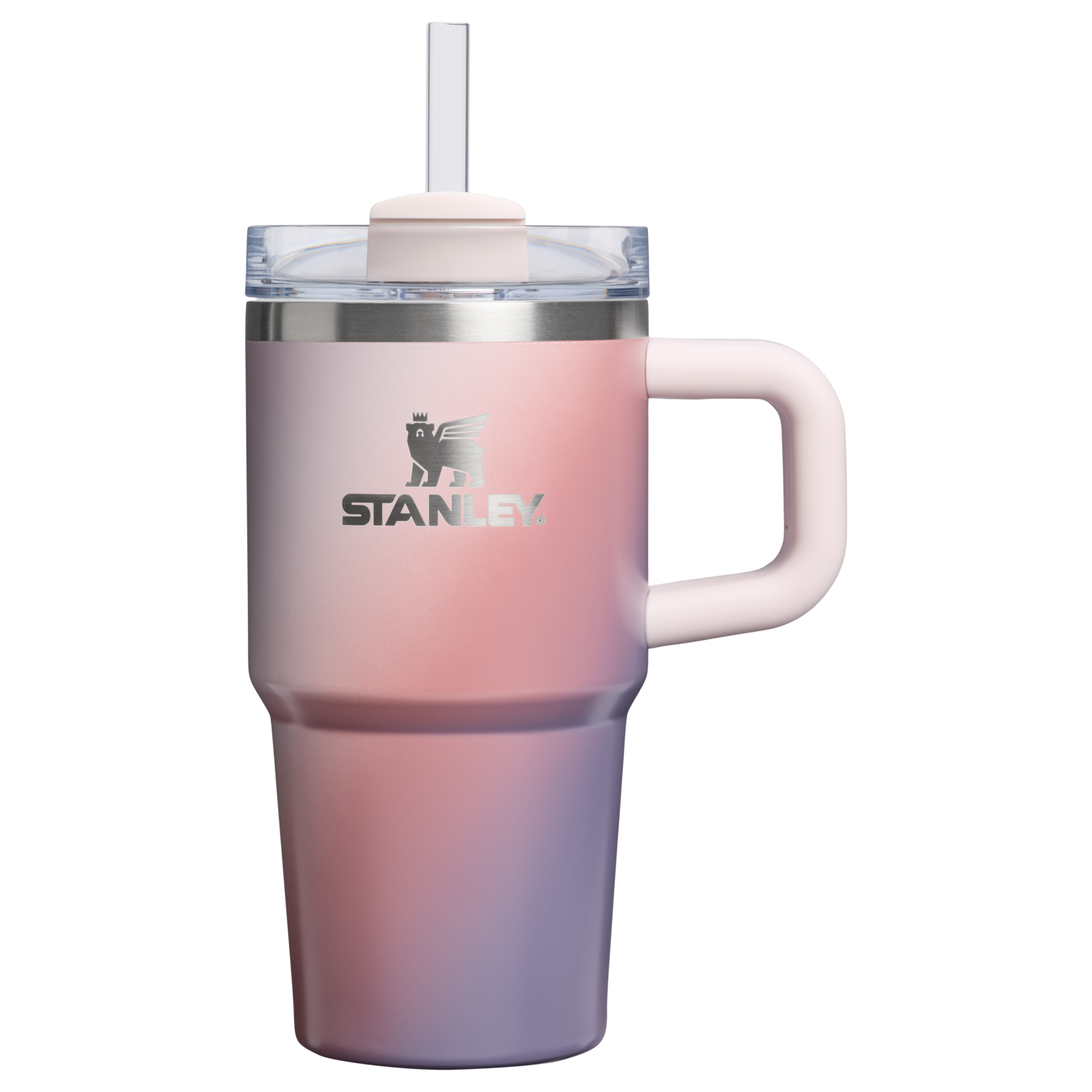 Splash-Resistant FlowState The Quencher H2.O Flowstate Tumbler D069R - Premium Stainless Steel Straw Cup for All-Day Hydration - Dawn Spiral