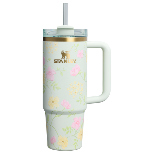 Car-Cup Friendly The Easter Quencher H2.0 Flowstate Tumbler D257F - Premium Stainless Steel Straw Cup for All-Day Hydration - Spring Blossoms