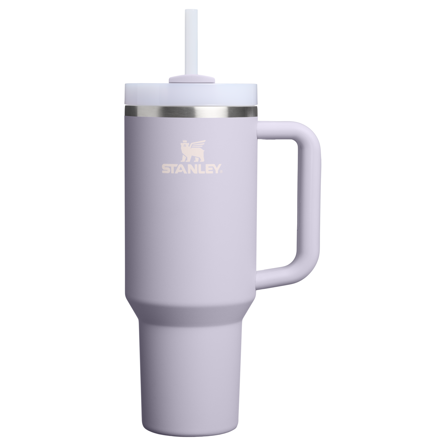 Car-Cup Friendly The Quencher H2.0 Flowstate Tumbler  | Stanley Create D332L - 40oz Large Capacity Car-Cup Friendly Quencher - Purple Dust